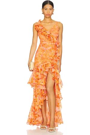 PATBO Myosotis Flutter Gown in . Size 2, 8.