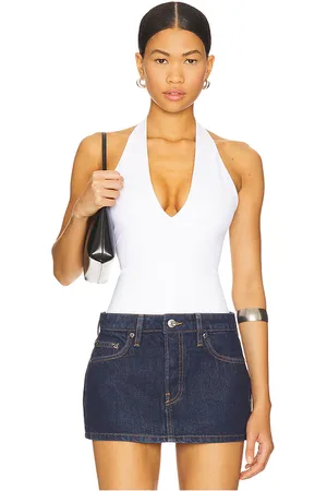 GOOD AMERICAN Scuba Halter Bodysuit in . Size M, S, XL/1X, XS, XXL/2X, XXXL/3X, XXXXL/4X.
