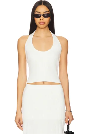 4th & Reckless Ivey Knit Halter Top in . Size .