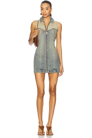 ABrand Roxie Denim Dress in . Size M, S, XS.