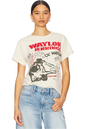 DAYDREAMER Waylon Jennings Ol Waylon Tour Tee in . Size M, S, XL, XS.