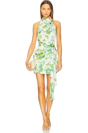 ELLIATT Tess Halter Mini Dress in . Size M, S, XL, XS, XXL.