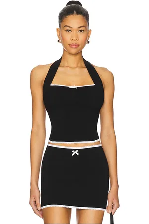 MAJORELLE Moriah Halter Top in . Size M, S, XL, XS, XXS.