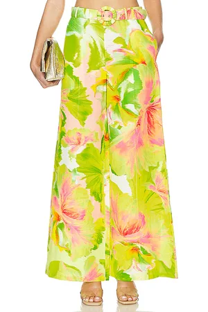 HEMANT AND NANDITA Belted Pants in . Size L.