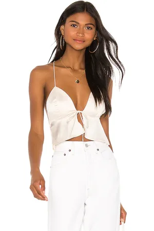 superdown Isla Satin Top in . Size M, S, XL, XS, XXS.