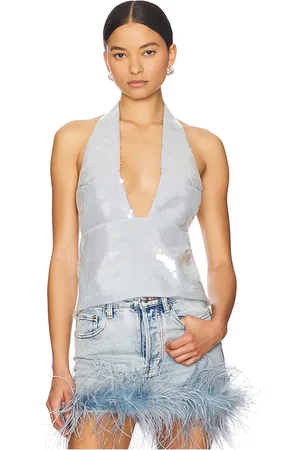 Retrofete Joy Sequin Top in . Size M, S, XL, XS, XXL.
