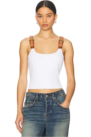 MONSE Leather Strap Tank Top in . Size S, XS.