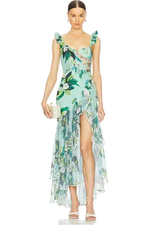 PATBO Magnolia Bustier Maxi Dress in . Size 8.