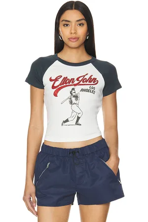 DAYDREAMER Elton John Home Run Shrunken Raglan in . Size L.