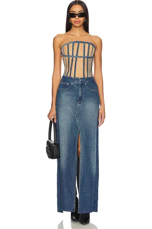 ROMEO HUNTE Hybrid Denim Dress in . Size XS.
