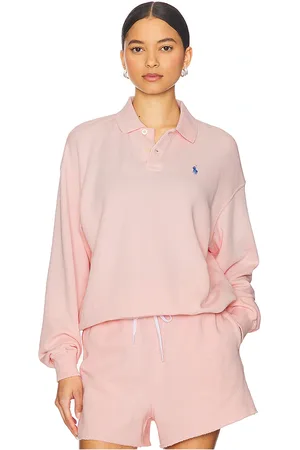 Ralph Lauren Island Fleece Long Sleeve Polo Sweatshirt in . Size M, S, XS, XXS.