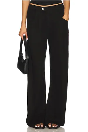 EB DENIM Eddie Bowed Linen Pant in . Size M, S.
