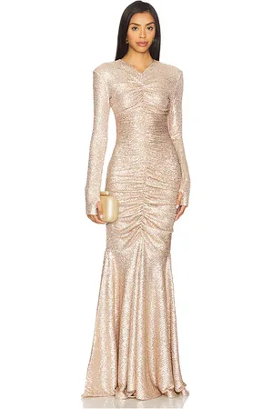 Norma Kamali Long Sleeve Fishtail Gown in . Size M, S, XL.
