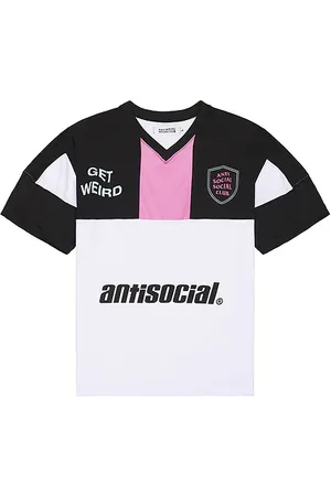 ANTI SOCIAL SOCIAL CLUB Get Weird Soccer Jersey in . Size M, S, XL/1X, XS.