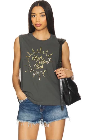Spiritual Gangster High Vibes Bowery Tank Top in . Size M, S, XL, XS.