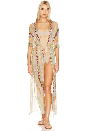Luli Fama Here Comes The Sun Long Poncho in .