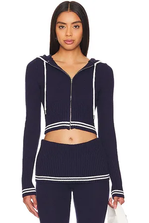 Frankies Bikinis Aimee Cloud Knit Hoodie in . Size XS.