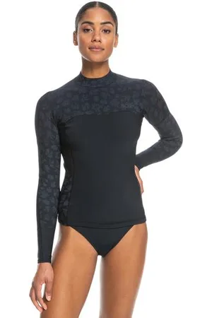 Roxy Womens 1Mm Swell Series 2022 Long Sleeve Wetsuit Top - - Size 12 at Official Store