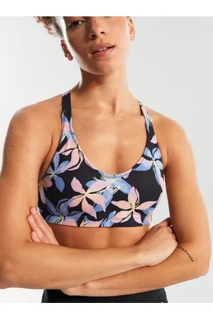 Roxy Womens Heart Into It Pt Sports Bra - - Size M at Official Store