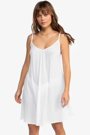 Roxy Womens Spring Adventure Beach Mini Dress - - Size M at Official Store