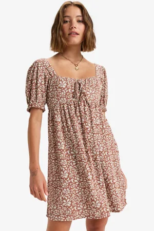Roxy Womens Frill Bloom Mini Dress - - Size M at Official Store