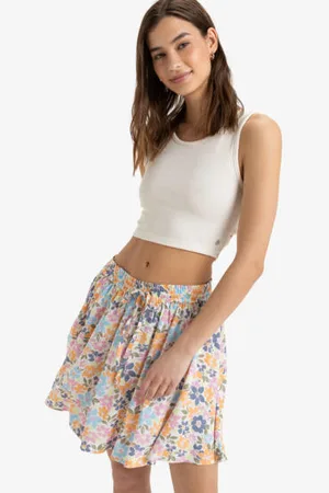 Roxy Womens Magic Dunes Ephemere Mini Skirt - - Size XXL at Official Store