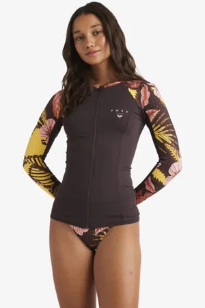 Roxy Womens Marakech Long Sleeve Upf 50 Surf T-Shirt - - Size M at Official Store