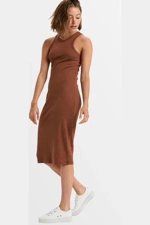 Roxy Womens Baseline Midi Dress - - Size XL at Official Store