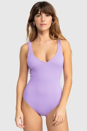 Roxy Womens Rib Love One Piece Swimsuit - - Size XXL at Official Store