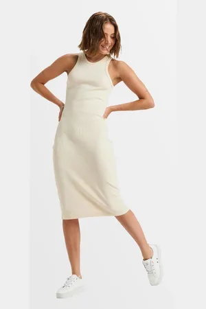 Roxy Womens Baseline Midi Dress - - Size L at Official Store