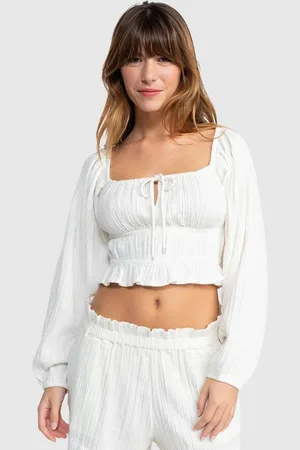 Roxy Womens Summer Sky Blouse - - Size XL at Official Store