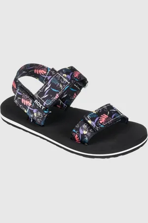Roxy Girls 8-16 Cage Sandals - - Size 1 at Official Store