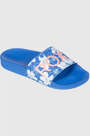 Roxy Girls 8-16 Slippy Slider Sandals - - Size 12 at Official Store