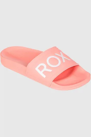 Roxy Girls 8-16 Slippy Slider Sandals - - Size 12 at Official Store
