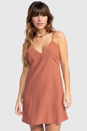 Roxy Womens Santorini Slip Dress - - Size XXL at Official Store