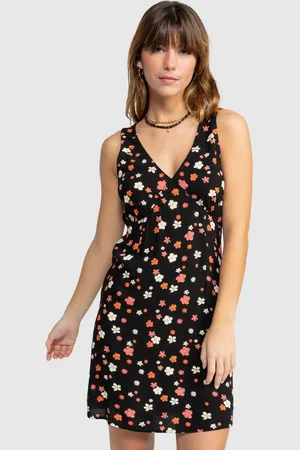 Roxy Womens Sunday Feeling Print Mini Dress - - Size XS at Official Store