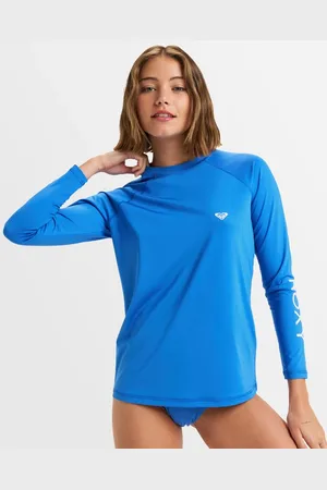 Roxy Womens Essentials Long Sleeve Upf 50 Surf T-Shirt - - Size S at Official Store