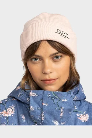 Roxy Womens Folker Rib Knit Beanie - - Size 1SZ at Official Store