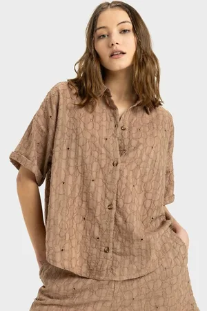 Roxy Womens Beach Nostalgia Eyelet Top - - Size XXL at Official Store