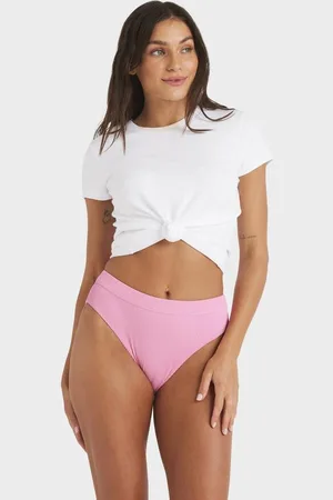 Roxy Womens Rib Love The Shorey Bikini Bottom - - Size M at Official Store