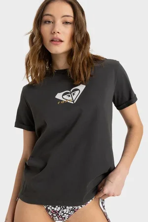 Roxy Womens Oceanregular Corpo T-Shirt - - Size XXL at Official Store