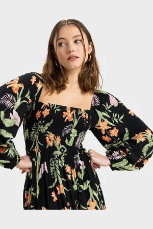 Roxy Womens Black Sands Dress - - Size XXL at Official Store