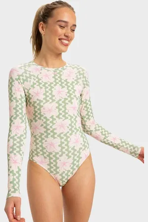 Roxy Womens Hibiscus Daze One Piece Swimsuit - - Size XXL at Official Store