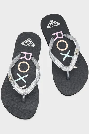 Roxy Girls 8-16 Viva Sparkle Sandals - - Size 3 at Official Store
