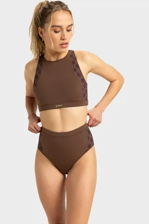 Roxy Womens Pro Wave Highwaist Bikini Bottom - - Size XS at Official Store