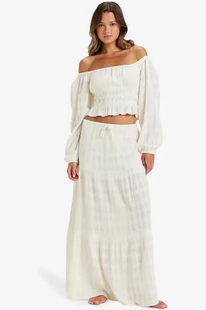 Roxy Womens Sweetwater Maxi Skirt - - Size S at Official Store
