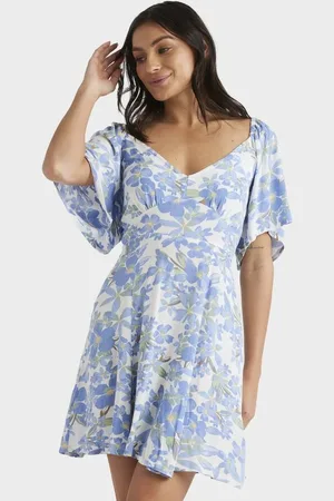 Roxy Womens Mercado Mini Crepe Dress - - Size XXL at Official Store