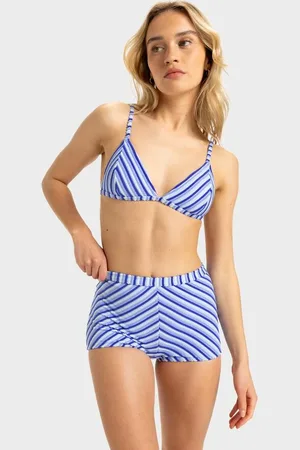 Roxy Womens Party Wave Shorty Bikini Bottom - - Size M at Official Store