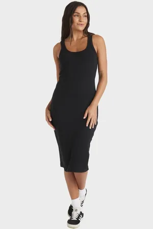 Roxy Womens Base Rib Dress - - Size XXL at Official Store