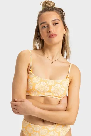 Roxy Womens Tropical Tile Bikini Top - - Size M at Official Store